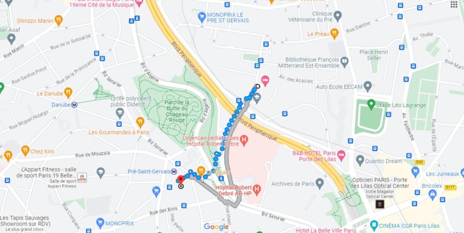 Appartement Loft Duplex A 2 Min De Paris - Parking Gratuit à Le Pré-Saint-Gervais Extérieur photo